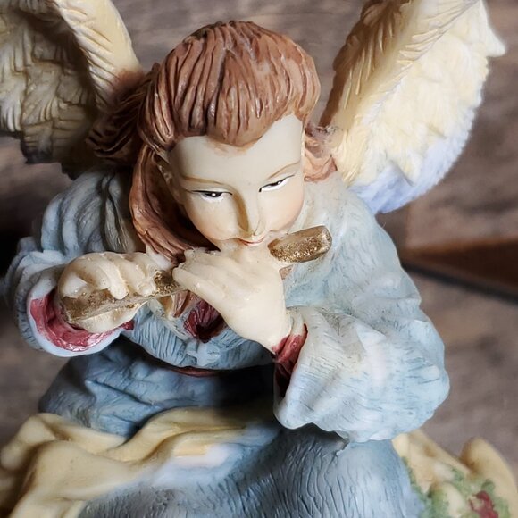1993 Angel Playing Flute Figure # BA07 by International Resourcing Services - Picture 5 of 6